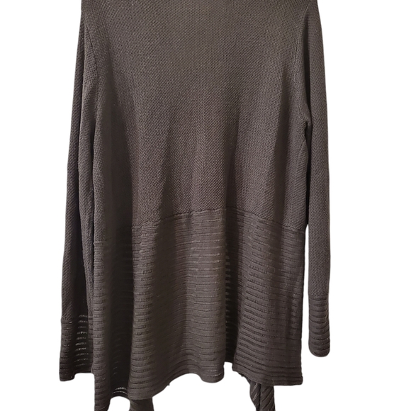 Gray Knit Cardigan - Picture 2 of 3